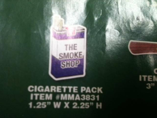 Cigarette Pack Thin Stock Magnet
GM-MMA3831